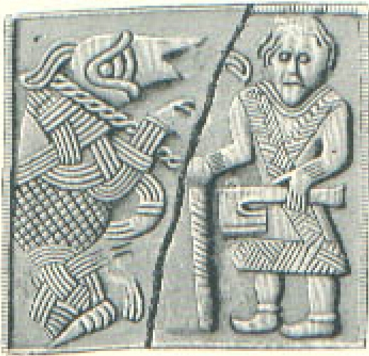 Desti�ka helmy z hrobu Vendel I.