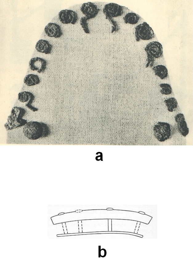 Fragmenty sedel z Valsg&auml;rde 6 a 8.
