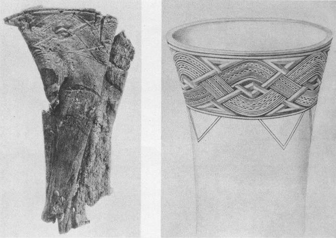 D�ev�n&yacute; poh&aacute;r z hrobu Valsg&auml;rde 8.